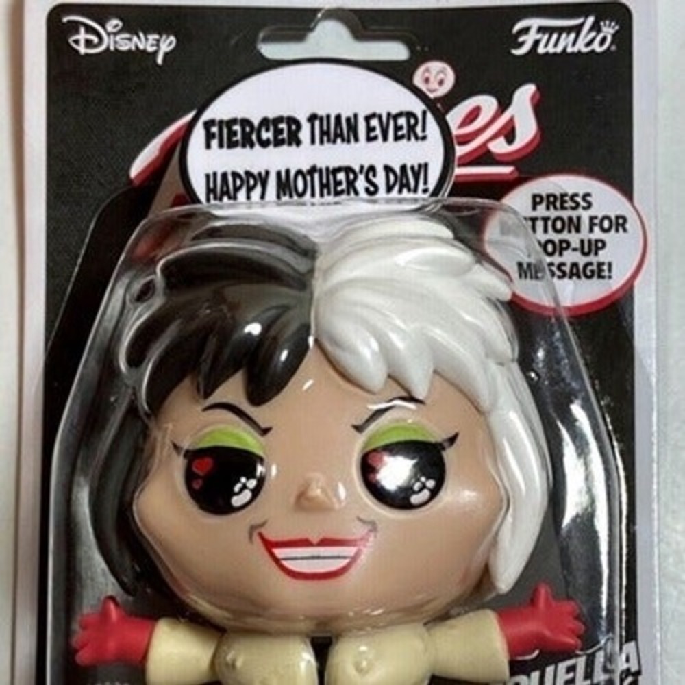 Funko Pop! Popsie's Cruella De Vil Disney With Pop-Up Message! NIP